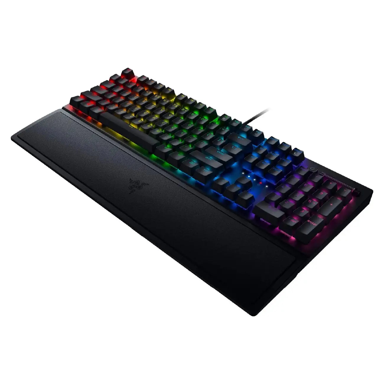 Klaviatura Razer BlackWidow V3 RGB 108key Green Switch USB/EN, qora