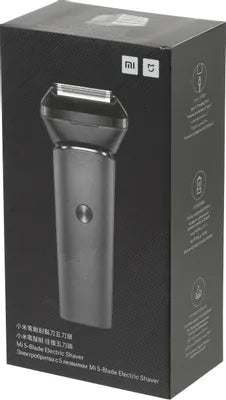 Xiaomi Mi 5-Blade Electric Shaver elektr soqolining xususiyatlari, qora