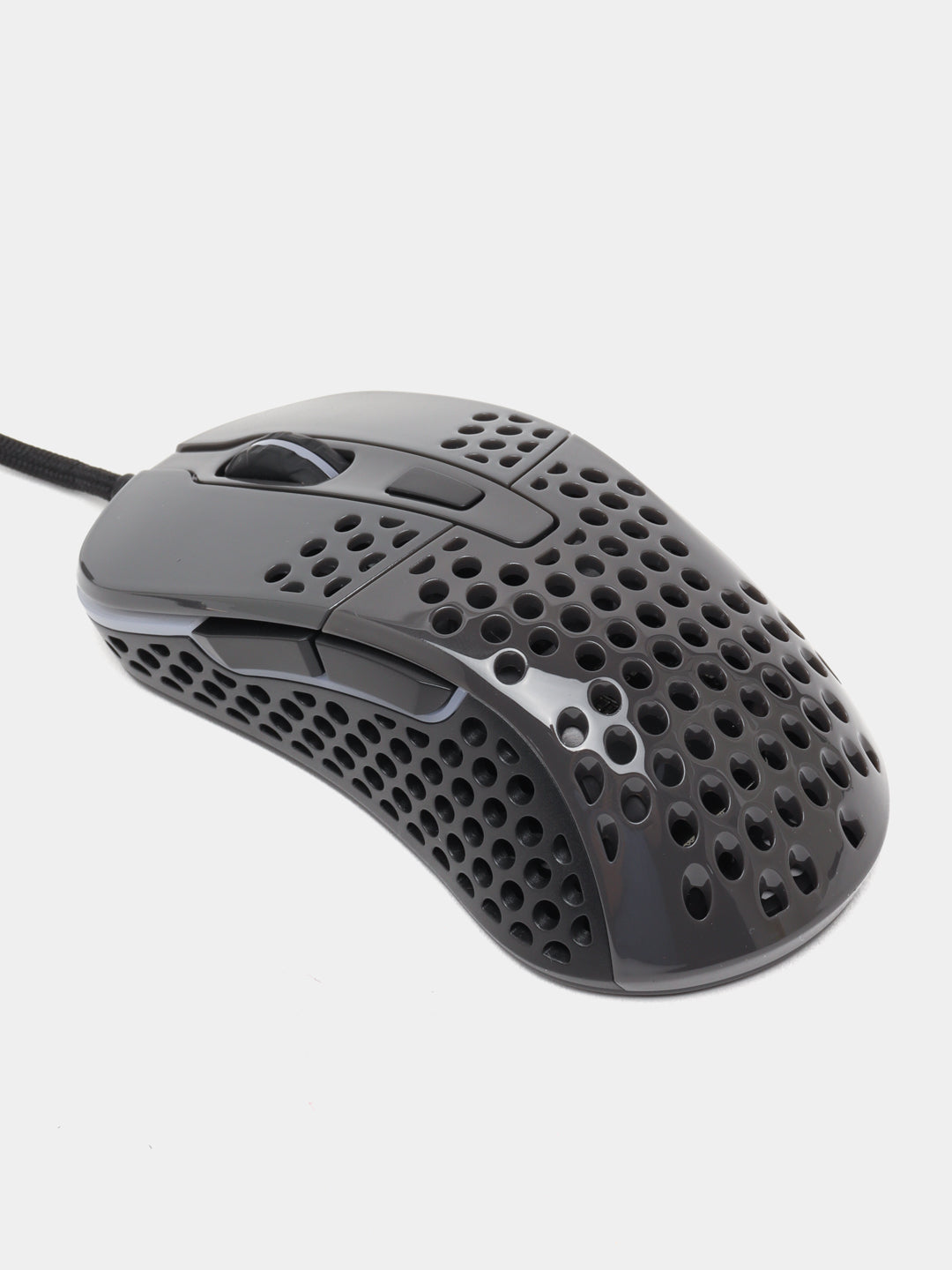 Simli o'yin sichqonchasi Xtrfy Gaming mouse M4 RGB USB, Qora