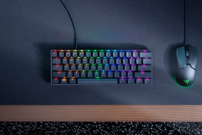 O'yin klaviaturasi Razer Huntsman Mini Red Switch USB US RGB, Black