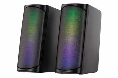 Akustik tizimi 2E PCS231 RGB Matrix, 2.0, USB, qora