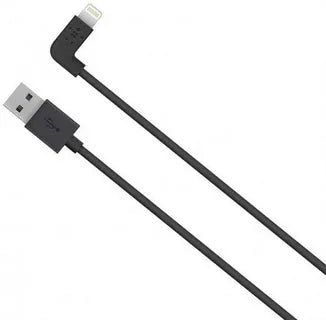 Belkin Mixit Lightning - USB 2.4 A 1.2 m kabeli Qora va Oq