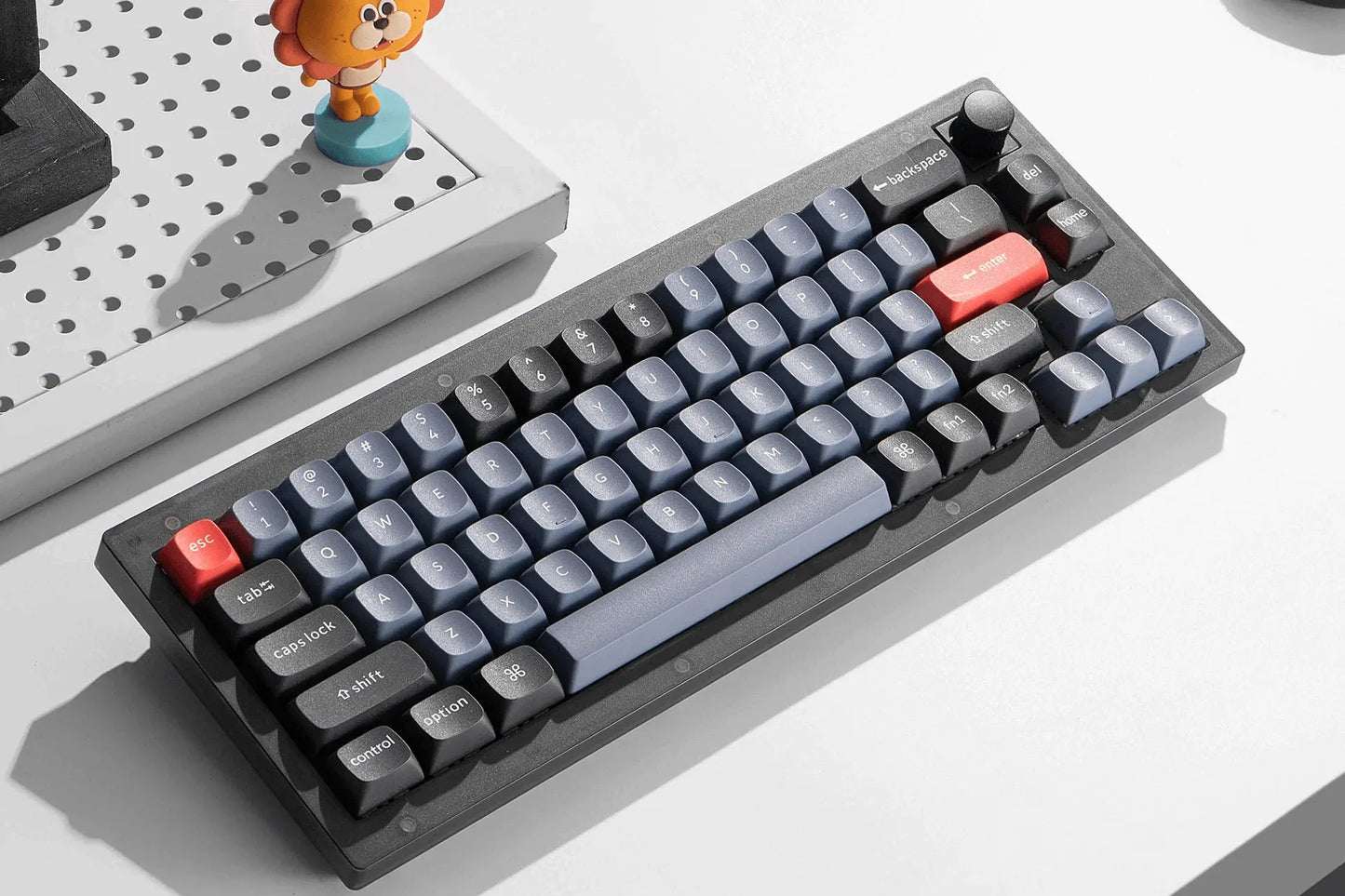 Keychron v2 68 key, K PRO Red , QMK K PRO Hot-Swap, RGB, Knob v2c1 o'yin mexanik klaviaturasi