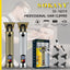 SOKANY SK-16019 soch kesish mashinasi zanglamaydigan po'latdan yasalgan kesish boshi va 1200 mAh batareyali