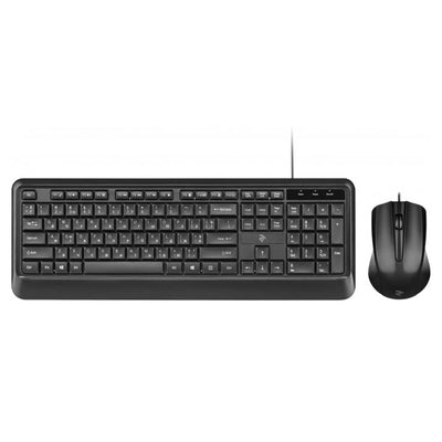 Klaviatura va sichqoncha 2E MK404 USB Black (2E-MK404UB)