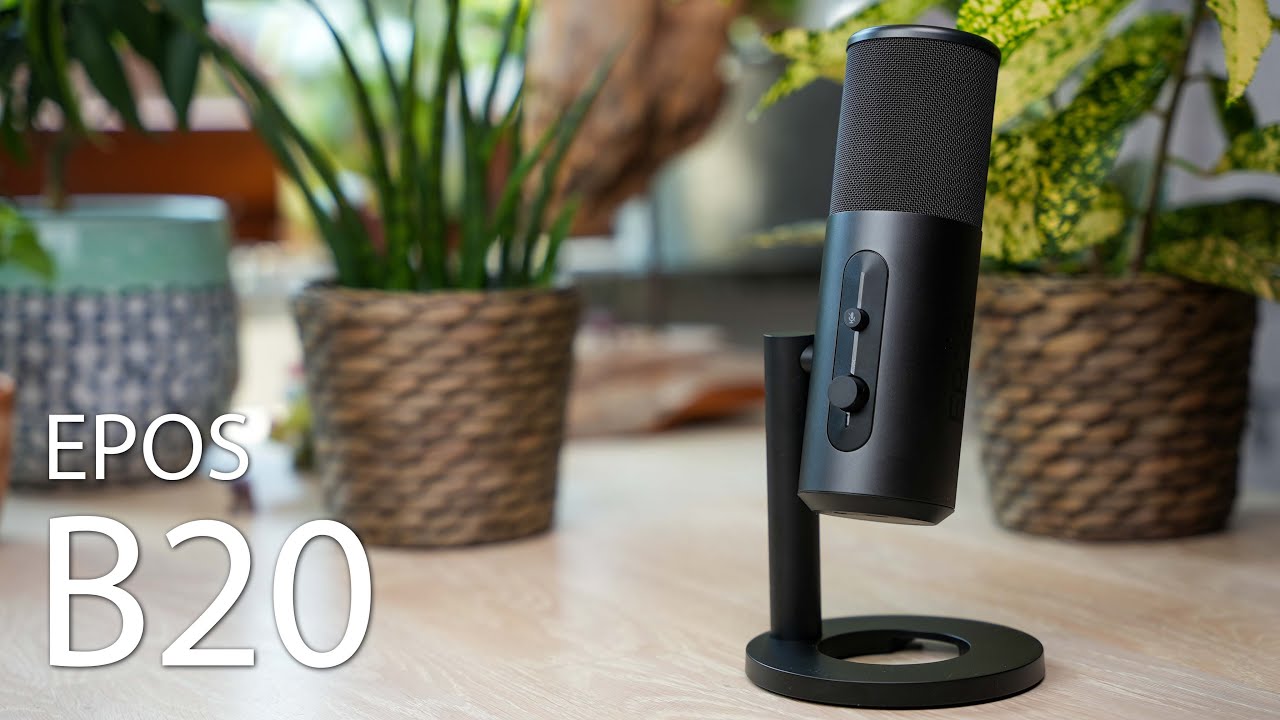 Epos B20 mikrofoni, Omni, USB-A, grey