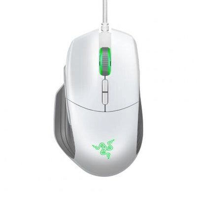 Razer Basilisk Mercury USB White sichqonchasi