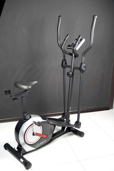 Еlliptik trenajor Axelus 020, ozish va fitness uchun, 130 kg gacha