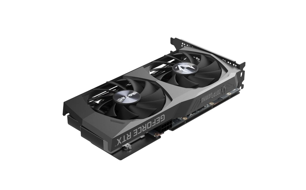 ZOTAC GAMING GeForce RTX 3050 egizak qirrasi OC